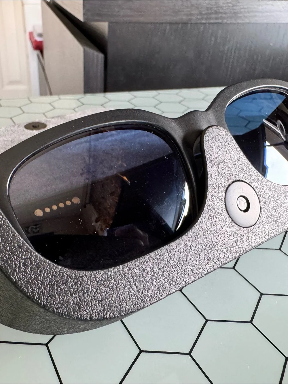 Bose Alto Bluetooth Audio Sunglass Frame with Blue and Sliver Replacement Lenses